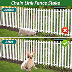 12 Inch Rebar Stakes J Hook Ground Stakes 32-Pack Heavy Duty Galvanized Chain Link Fence Stakes Metal Tent Stakes for Outdoor Lawn Decorations Inflatables Canopy Swing Set