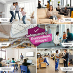 Simply 20x25x4 Air Filter, MERV 11, MPR 1000, 6 Pack, Furnace Air Filter for HVAC (Actual Size:19.5"x24.5"x3.63") DUST, Pet, & Allergy Control