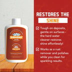 Hard Water Stain & Spot Remover -14 Piece Ultimate Value Pack Drill Brush Cleaning/Scouring Kit - Shower Doors. Glass, Porcelain, Stainless Steel, Chrome, Multi-Surface