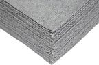 Ultra-Cut Absorbent Microfiber Towels, Silver-Embedded, Lint & Scratch-Free, for Home, Lab, & Dairy Industry Use, 12x12 Inches 25-Pack