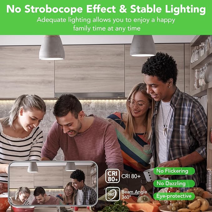 BUBO G9 LED Bulb 6000K Daylight 430 Lumens, 3W Equivalent 40W T4 G9 Halogen Replacement, 360°Beam Angle 120V Non-Dimmable No-Flicker G9 Light Bulbs for Crystal Chandelier Lighting, 10 Pack