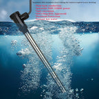 3500W Immersion Water Heater Portable Electric Large Swimming Pool & Hot Tub Fully Submersible Water Heater with Thermostat, GFCI Leakage Protection for Bathtub, baptismal pool,inground pool