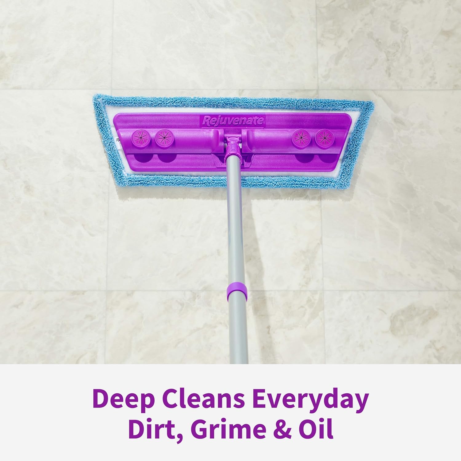 Rejuvenate Luxury Vinyl Floor Cleaner Refill, 1 Gallon, Gently Cleans and Revitalizes Luxury Vinyl Floors, 2 Pack