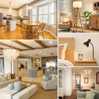 Leools Dimmable Wall sconces Edison Bulb G16.5 4W Equal 40 watt AC120V Clear Glass Soft White 3000K E26 Light Bulb for Pendant,Chandeliers,Vanity, 400lm 6Pack