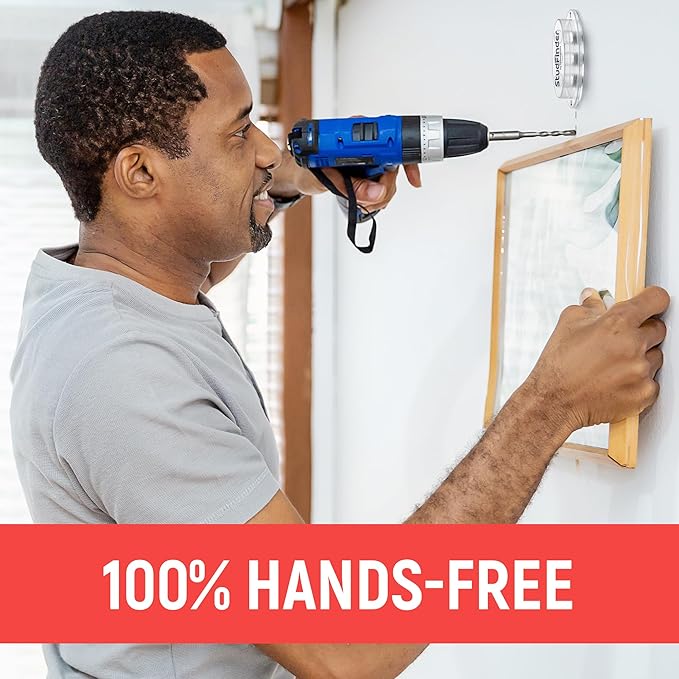 Powerful Magnetic Stud Finder (Upgraded Version) Reinforced with 3 Neodymium Magnets - Durable, No-Battery Stud Detector Tool – Deep Detection of Wood & Metal Studs in Drywall (Not for Plaster Walls)