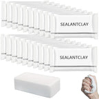 Plumbers Putty for Sink Drain, 2025 Upgrade Sealant Clay, Waterproof Wall Putty Hole Repair, Quick Putty for Wall Holes, Versatile Duct Seal Putty (20)