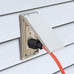 Clear Power 16 Gauge 3Prong Cords (16/3-3 Prong Grounded Plug, Orange, 25 ft)