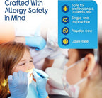 Inspire Nitrile Exam Gloves | The Original Quality Stretch Nitrile Cobalt Blue | 4.5 Gloves Disposable Latex Free Medical EMT