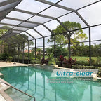 Ultra HD Window Screen – 316 Stainless Steel Durable & High Visibility Screen for Patio, Porch & Pool Areas (36" x84”)