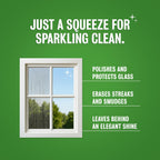 Rebel Green Sparkling Glass Cleaner (Peppermint & Lemon, 80 Fl Oz (Pack of 2))