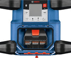 BOSCH GRL4000-80CHVK-S REVOLVE 18V Connected Self-Leveling Horizontal/Vertical Rotary Laser Kit, Includes Tripod, Grade Rod, Receiver, Battery Adapter, 4 D Batteries, Carrying Case, & Accessories