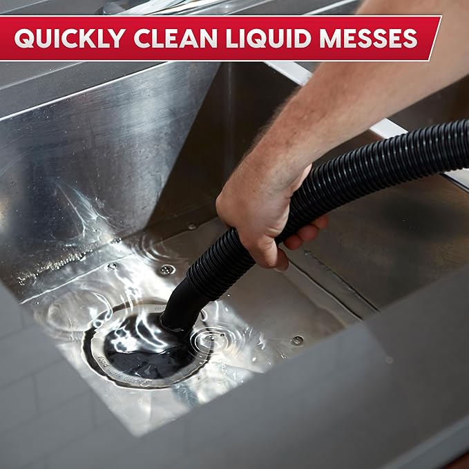 Vacmaster 5-Gallon* 4 Peak HP Stainless Steel Wet/Dry Vacuum – VOC508S 1101