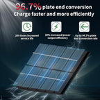 LANFU Solar Powered Motion Sensor Square Outdoor Wall Lights,Black Modern Up and Down Wall Lamps 10W,IP65 Waterproof Warm White 3000K Wall Sconce Light Exterior for Fence,Garden