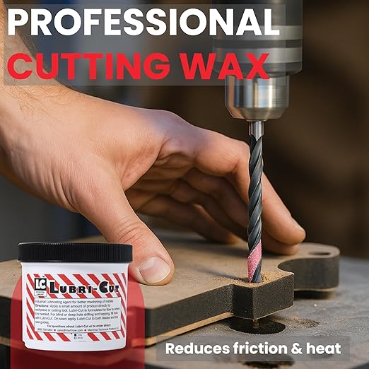 Cutting Paste for Drilling Metal - 10 Oz Tub - Made in USA | Beeswax Cutting Oil for Drilling Metal | High Performance Tapping & Cutting Wax | Saw Blade Lubricant & Drill Cutting Fluid