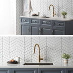 Kraus KHU111-25 Standart PRO 16 Gauge Undermount Single Bowl Stainless Steel Kitchen Sink, 25 Inch