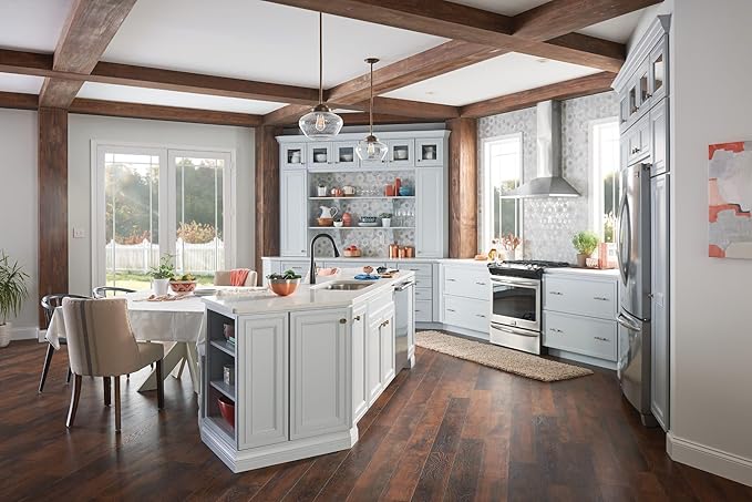 Moen Essie Mediterranean Bronze MotionSense Wave One-Handle Touchless Kitchen Faucet with Pulldown Sprayer and Soap Dispenser, 87014EWBRB