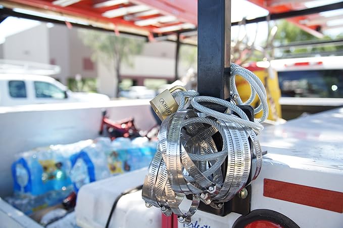 ABUS 55/30 Small Solid Brass Padlock with 2 Keys for School, Gym, Cabinet 1 9/64in (30mm) Wide, Keyed Alike