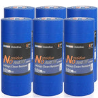 ADHES Upgrade Blue Painters Tape, Masking Tape for Painting 36 Rolls x 1.88 Inch x 60 Yards, Blue Paint Tape No Residue Outdoor Anti UV Multi Surface Use, Total 2160 Yards