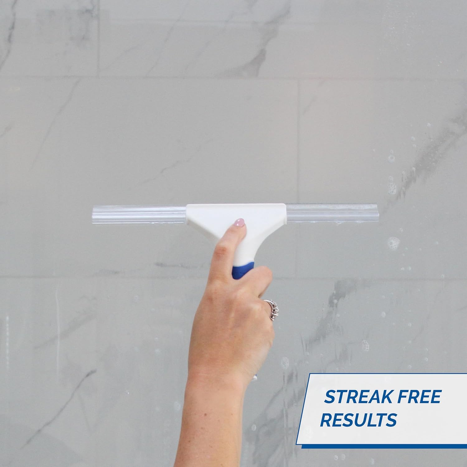 Unger - 978800 Shower Squeegee, 10" white