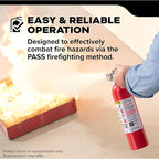 Kidde Commercial-Grade Fire Extinguisher for Office, Schools, Rechargeable 1A10BC