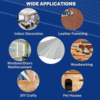 WORKPRO 1200 Count 18 Gauge Brad Nails, (2＂,1-1/2＂,1-1/4＂,3/4＂), Universal Brad Nail Gun Nails for Pneumatic & Electric Brad Nailers