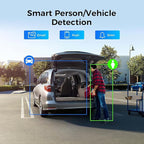 [4K HD + 330°Pan 90°Tilt] Hiseeu 4K PoE Security Camera System, CCTV Camera Security System w/4Pcs PoE PTZ Dome Cameras, Human/Vehicle Detect,2-Way Audio,Home Surveillance NVR Kit, 3TB HDD,7/24 Record