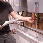 Tankless Water Heater Flush Kit with Gallon Liquid Descaling Solution and 1/6HP Extra Strength Pump