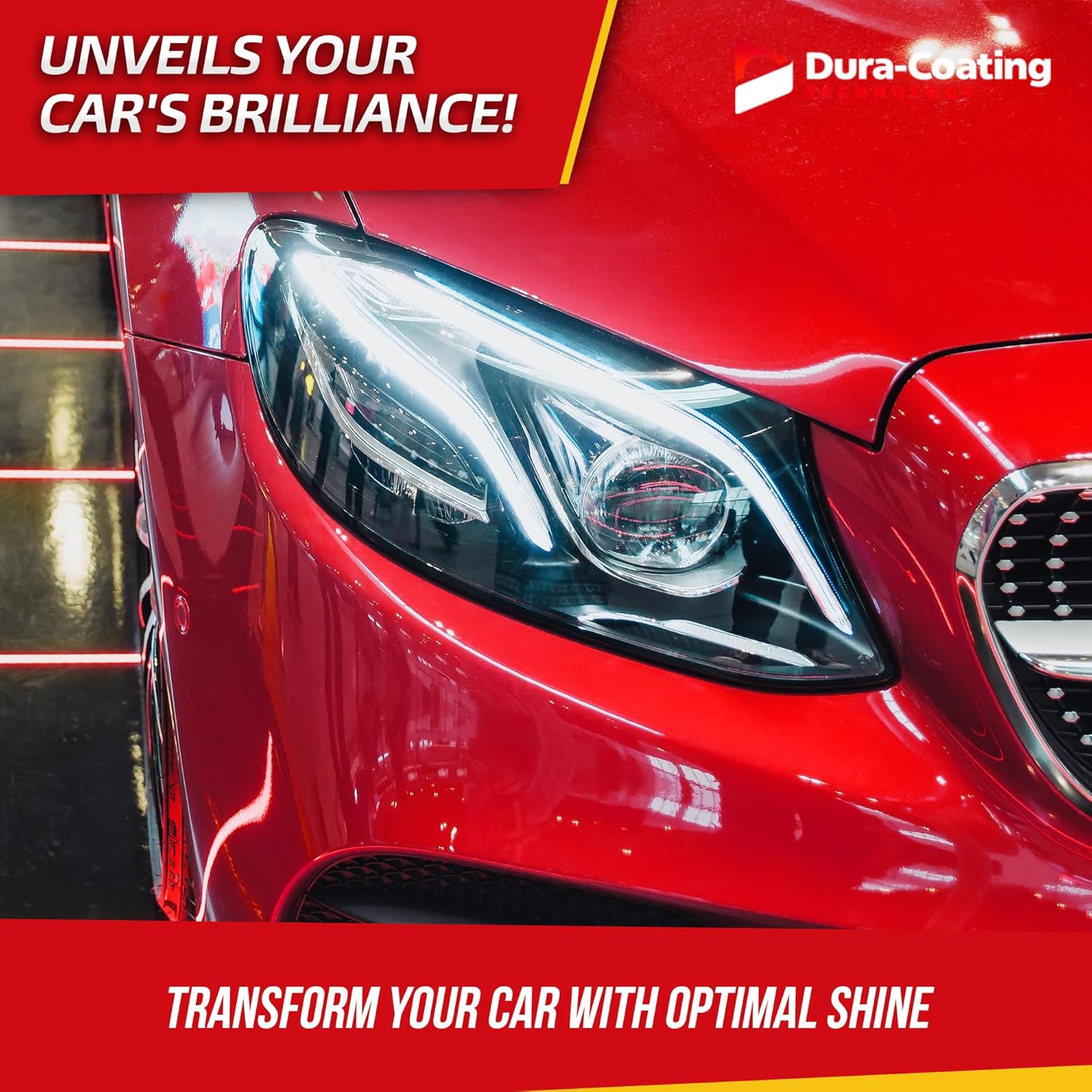 DURA-COATING TECHNOLOGY, Step 2 Final Polish - Removes Micro Scratches, Halograms & Swirls - Car Polish & Scratch Remover for Easy Cleanup & Outstanding Shine - 16oz Bottle of Step 2 Final Polish