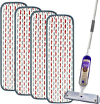4 Pack Upgraded Reusable Mop Pads Compatible with Swiffer PowerMop, Mopping Pad Compatible with Swiffer Power Mop, Spray Refill for Multi-Surface Floor Cleaning, Reusable Thicker Microfiber Material