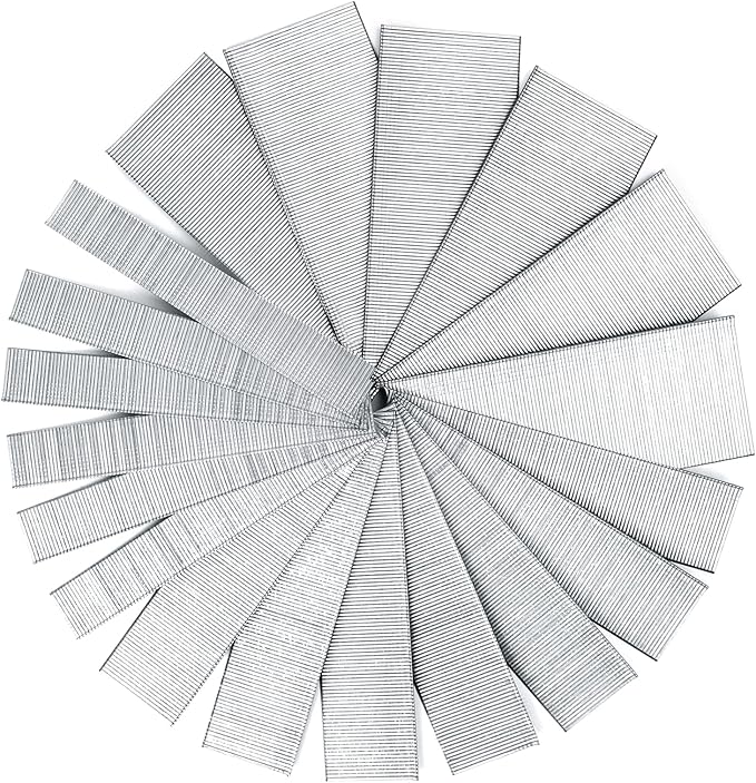 WORKPRO 18 Gauge Brad Nails, 2'',1-1/4'', 3/4'' 6000 Count Universal Brad Nails for Pneumatic, Electric Brad Nailer