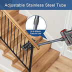 Intercleaner Corded Vacuum Cleaner, 20KPa Powerful Suction with 600W Motor Electric Floor Brush, 4 in 1 Lightweight Bagless Stick Vac with Handheld, for Hardwood Floor Carpet Car Pet Hair