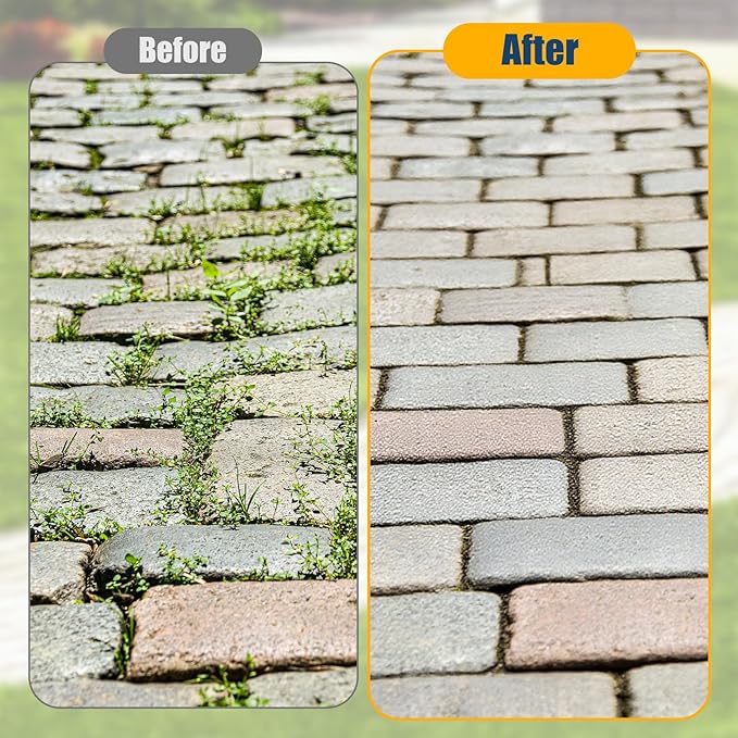 Weed Puller Tool | Adjustable Metal Handle (14.5"-43.5") (Upgraded Rustproof) | Multi-Functional Garden Hook for Pavement Gaps, Moss, Bushes | Commercial-Grade Yard Maintenance Equipment