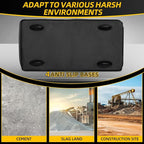 Tool Bag, Portable Tool Box Organizer Adjustable Shoulder Strap, Carry Tool Tote Heavy Duty Tool Storage Bag With Wide Mouth,Tool Bags for Men Mechanic EngineerGift - L, Dark Grey & Black