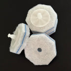 50 Count Disposable Toilet Brush Refills Compatible with Most Toilet Wand Refills for Home and Bathroom Cleaning