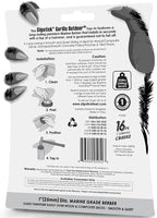 GorillaOutdoor 1 inch Round Furniture Feet Floor Protectors/Weatherproof Berber Glides for Furniture (Set of 16) Tap On Furniture Pads for Outdoor & Indoor Use