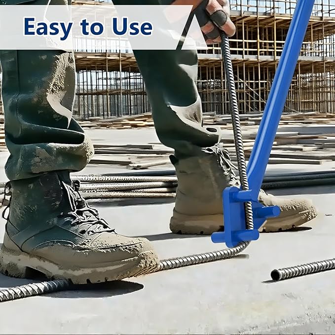 Rebar Bender Metal Bending Tool Manual Hand Operated to 5/8" Bar for Flat Steel and Steel Rod