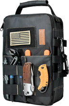 Small Tool Bag/pouch Organizer,Meter/EDC/Compact Tool Bag.Heavy Oxford cloth and large zipper,Suitable for various small tools.