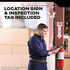 Kidde Commercial-Grade Fire Extinguisher for Office, Schools, Rechargeable, 2A10BC, 2 Pack