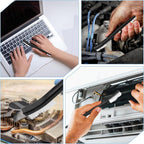 30Pcs Nylon Cleaning Brush, Double-Ended Brushes for Cleaning, Sturdy Durable Nylon Clean Rod, Universal Clean Brush for Small Spaces, Tubes, Jewelry, Shoes Washing