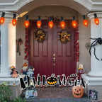 25 Pack C7 Replacement Bulbs, C7 Clear Orange Light Bulbs, C7/E12 Candelabra Base, Orange Halloween Light for Outdoor String Lights Christmas Halloween Patio Party