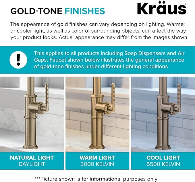 KRAUS Oletto Touchless Sensor Bridge Kitchen Faucet with Pull-Down Sprayhead in Spot-Free Antique Champagne Bronze, KSF-3122SFACB