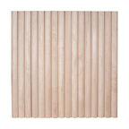 Architectural Products by Outwater 1' Wide x Nominal 4' High x 5/16' Thick Flexible Tambour Sheet, Maple