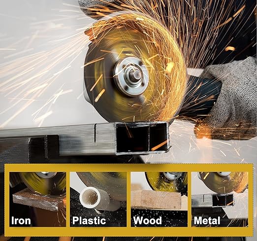 50 PCS Cut Off Wheels Angle Grinder Cutting Disc 4-1/2" x .045" x 7/8" Ultra Thin Cut Off Wheel for Metal