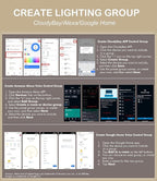 CLOUDY BAY 3inch Eyeball Smart LED Recessed Lights,Color Changing Recessed Lighting,Compatible with Alexa and Google Home Assistant,Pack of 4