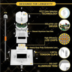 NUWATT 12 Pack, 4 Inch Square Can Light, 4" Square Retrofit LED Recessed Lighting, 5CCT Selectable 2700K/3000K/3500K/4000K/5000K, 750 Lumens, 11W, Dimmable Ceiling Light, Wet Rated Downlight, ETL