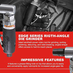 Ingersoll Rand 3101G Edge Series Portable 1/4-Inch Right-Angle Die Grinder with Lightweight Design