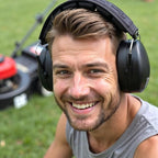 DECIBEL DEFENSE Professional Safety Ear Muffs 37dB NRR - The HIGHEST Rated & MOST COMFORTABLE Ear Protection for Shooting & Industrial Use - THE BEST HEARING PROTECTION GUARANTEED (EXTRA LARGE)