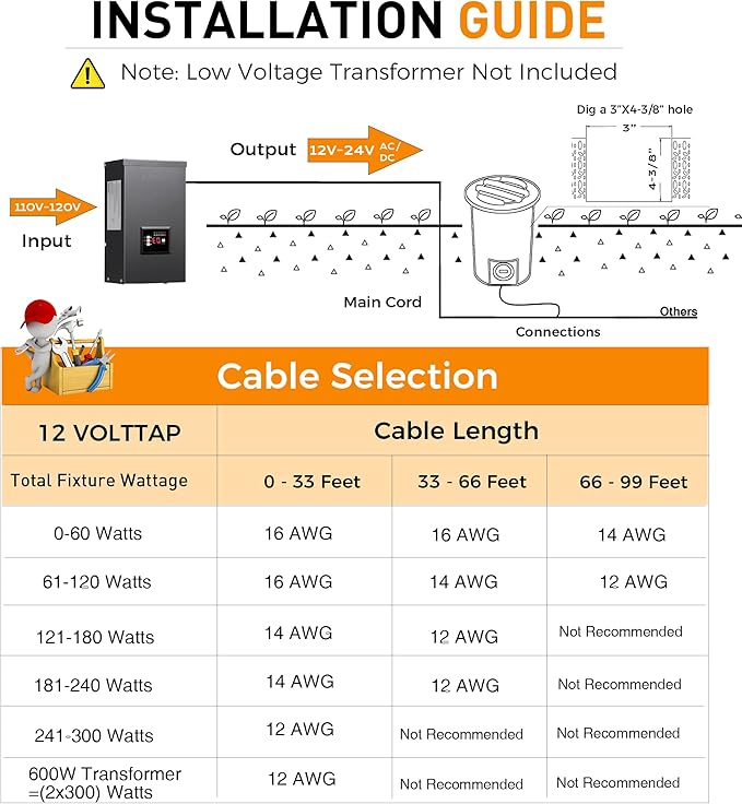 [6 Pack]CLOUDY BAY 9W Low Voltage Landscape Lights,LED Well Lights,Grated Top,12V-24V Waterproof Outdoor,2700K/3000K/3500K/4000K/5000K In Ground Lights for Fence Pathway Deck,Transformer Excluded