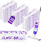 30 Pack Disposable Power Mop Pads for Swiffer Power Mop Pads,Compatible with Swiffer Power Mop Refills,Thickened Multi-Surface Replacement for Swiffer Wet Pads Refill on All Finished Floors