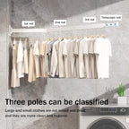 Clothes Drying Rack Wall Mounted,Drying Rack Clothing,Laundry Drying Rack Wall Mount,Collapsible Drying Racks for Laundry,Retractable,Foldable,Clothes Hanger Rack,Clothes Dryer Rack,White Color